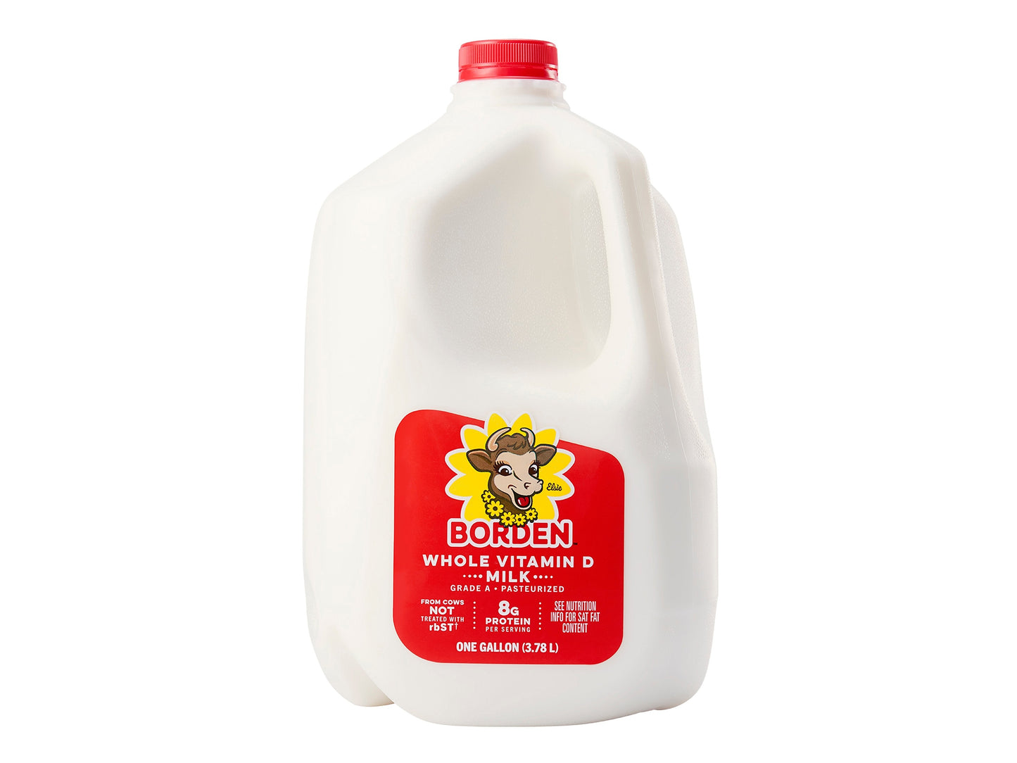 BORDEN WHOLE MILK 4/1 GAL