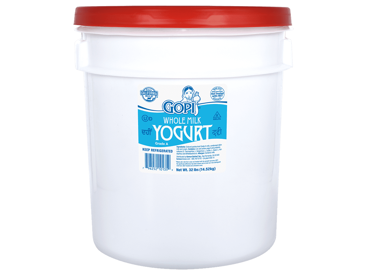 GOPI YOGURT BUCKET 32 LB – Om Produce Inc