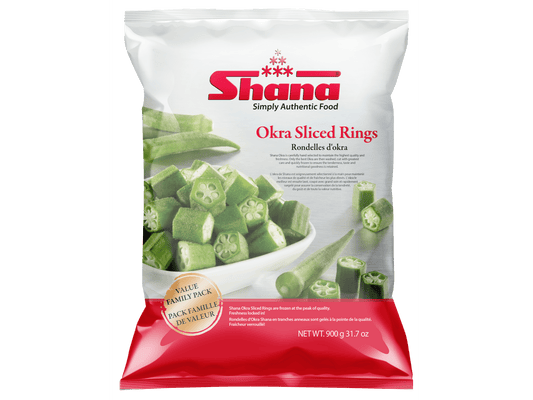 SHANA OKRA SLICED RINGS 6/900 GM